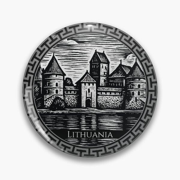 Item preview, Lithuania Vintage Woodcut Art designed and sold by Thistle-TShop.