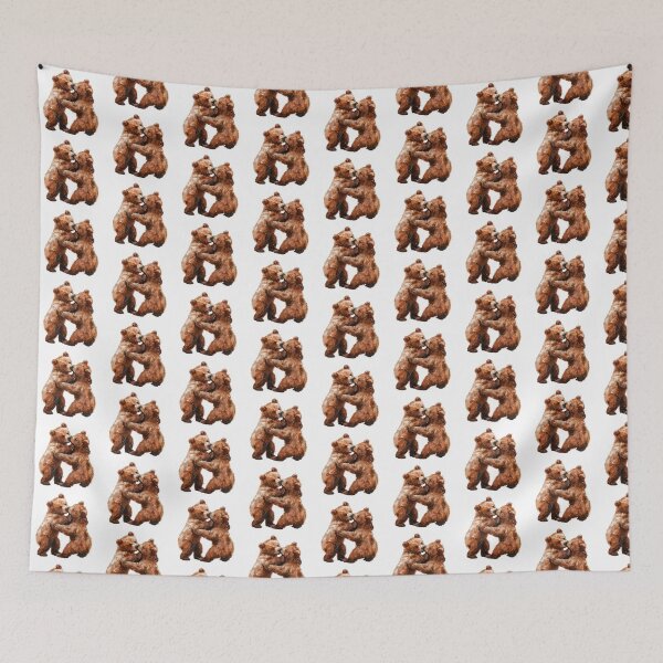 Item preview, Bear Cub | Cute Woodland Animal Watercolor Art designed and sold by Mandayartstudio.