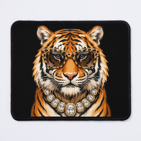 Artikelvorschau, Glamouröser Tiger, eleganter Leopard entworfen und verkauft von Ribeiro-Art.