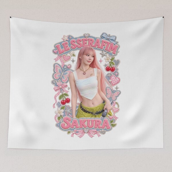 Item preview, Miyawaki Sakura Chic Green Accent Summer Look designed and sold by Valereekmerch.