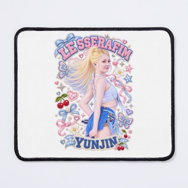 Item preview, Huh Yunjin Blonde Hair White Strappy Crop Top designed and sold by Valereekmerch.