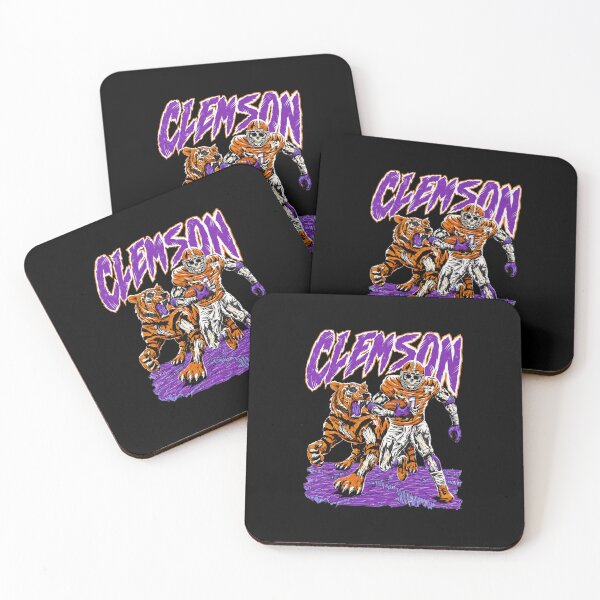 Artikelvorschau, Clemson Football Skeleton Tiger Retro Grafik-T-Shirt entworfen und verkauft von JoWebb20245.