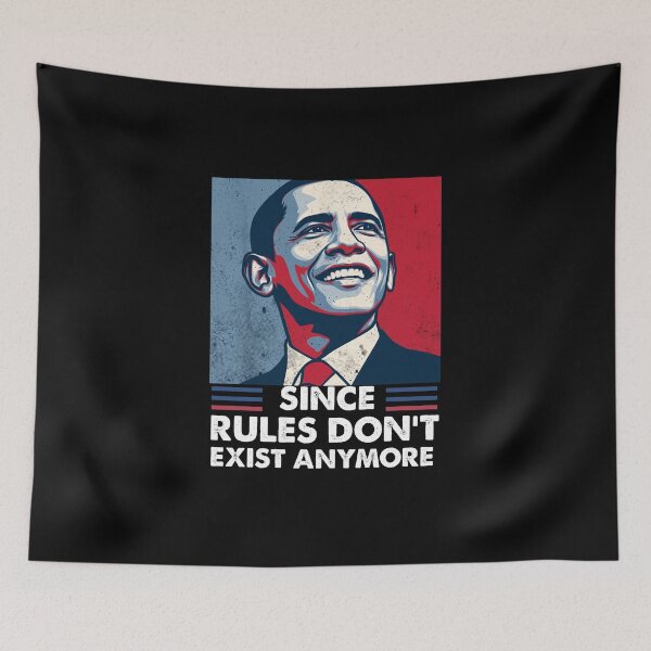 Item preview, Obama 2028- Since Rules Don’t Exist Anymore designed and sold by OscarLucas.