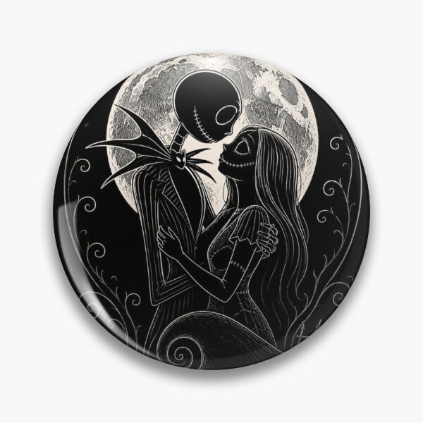 Item preview, Jack and Sally Moonlit Love designed and sold by LyssasMindArt.