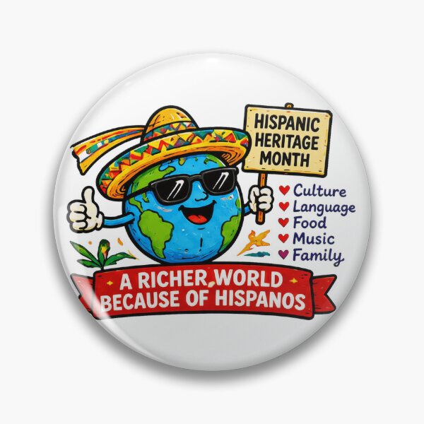 Item preview, National Hispanic Heritage Month designed and sold by maximinano100k.