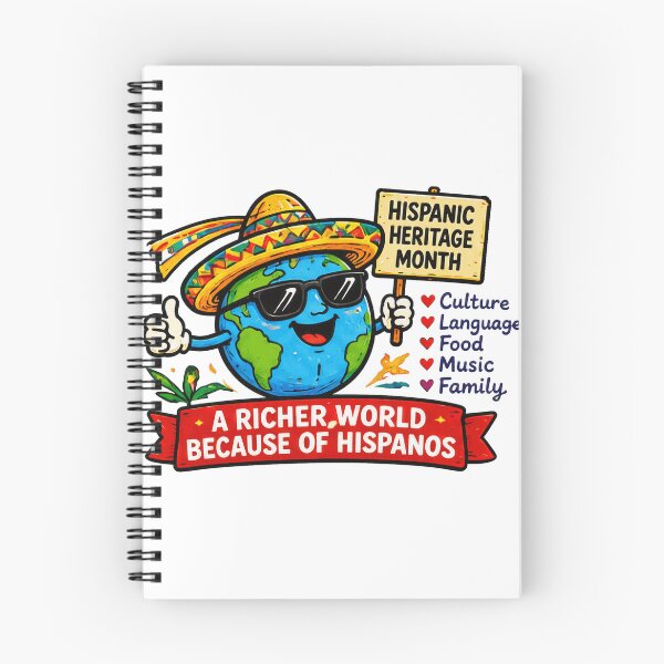 Item preview, National Hispanic Heritage Month designed and sold by maximinano100k.