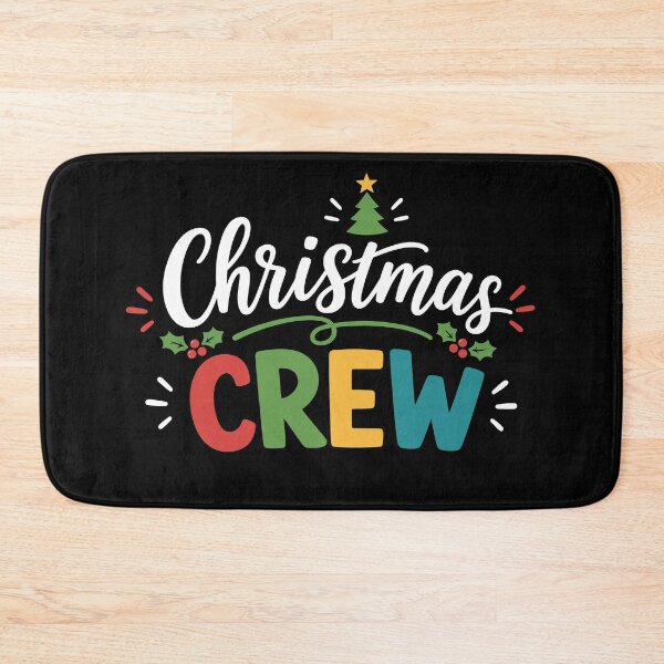 Item preview, Christmas Crew Christmas Tree Holly Holiday Festive Retro designed and sold by mraihan.