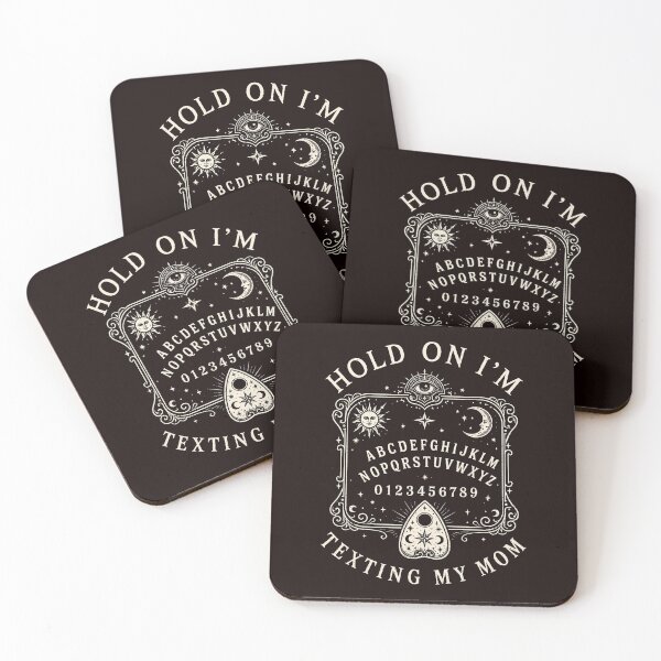 Item preview, Hold On I'm Texting My Mom Ouija Funny Halloween Mother designed and sold by cosettacir6382.