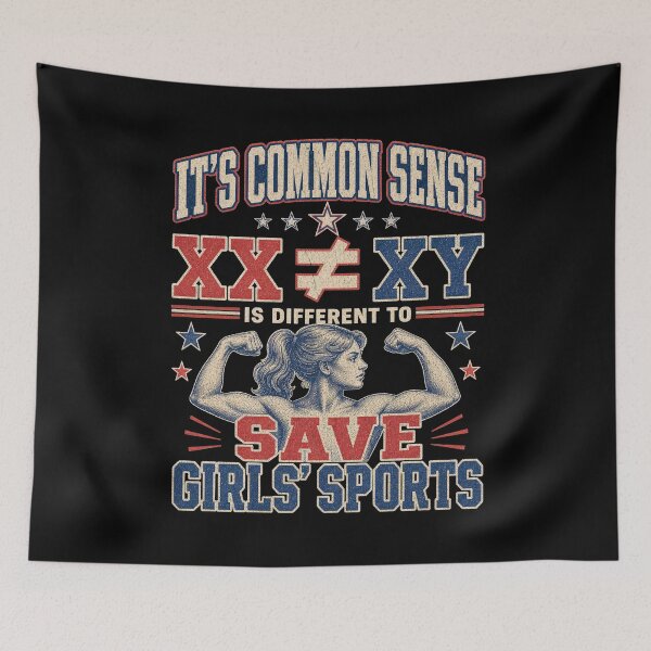 Item preview, XX Does Not Equal XY Save Girls Sports designed and sold by ZephyrCove.