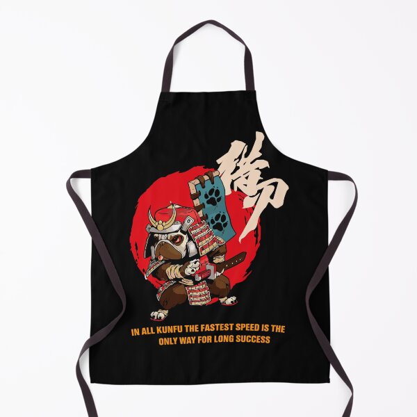 Item preview, Samurai Pug Dog - Badass Japanese Martial Arts Aesthetic designed and sold by lossonbal.