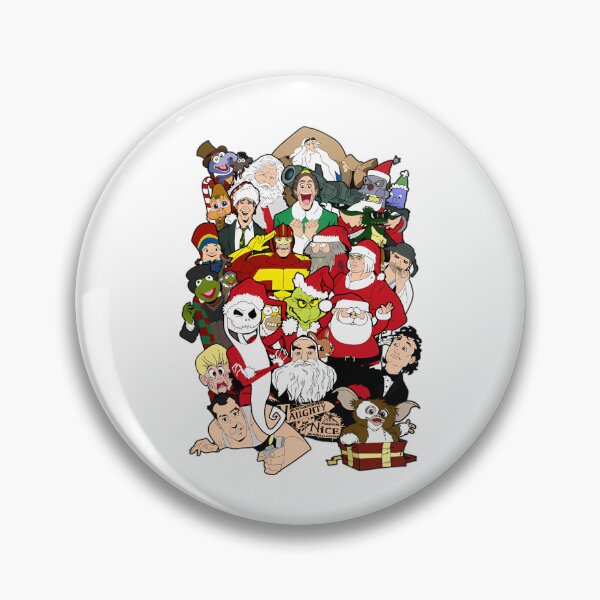 Item preview, Ultimate Christmas Movie Mashup Chaos Holiday Characters designed and sold by RobynPeckArt.