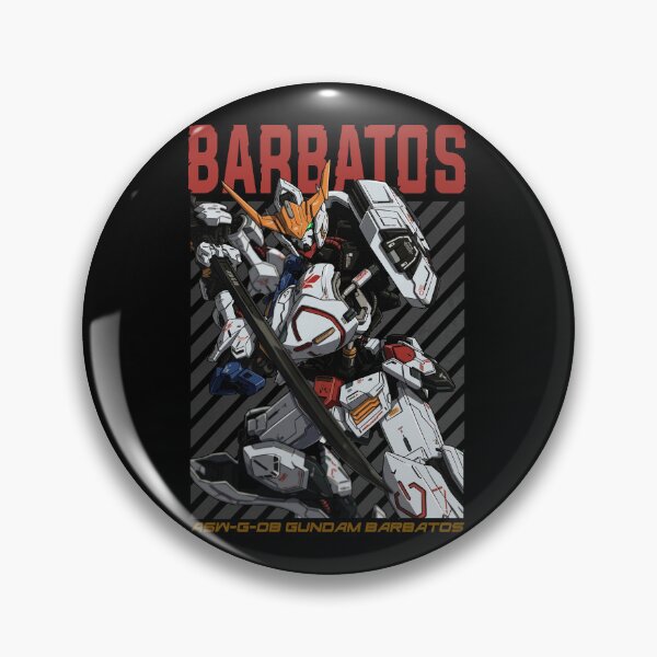 Artikelvorschau, ASW-G-08 Gundam Barbatos Vollfarb-Vektorgrafik-Mecha-Design entworfen und verkauft von sabartgunpla.