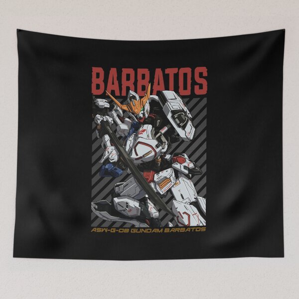 Item preview, ASW-G-08 Gundam Barbatos full colour VECTOR art mecha design designed and sold by sabartgunpla.