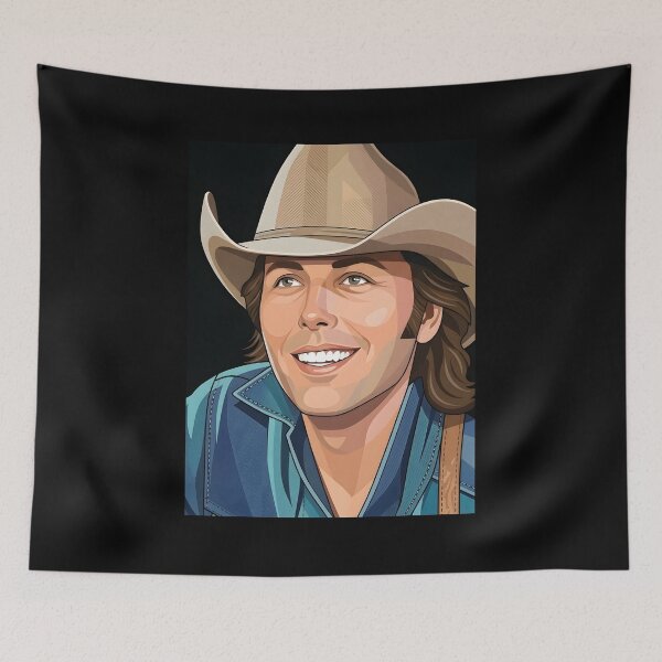 Item preview, Arte vectorial de Dwight Yoakam designed and sold by Rusdiii.