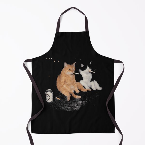 Item preview, Funny Smoking Cats Drinking Beer Meme Vintage T-Shirt designed and sold by Aliaalerud.