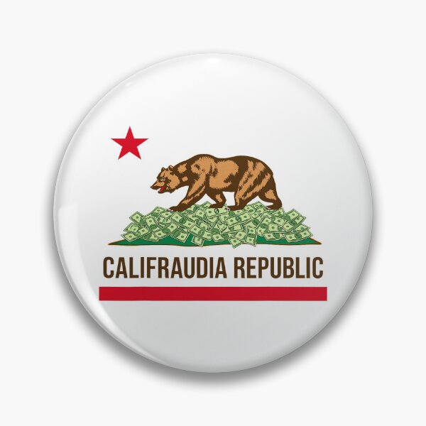 Item preview, Califraudia Republic Funny California Bear Parody designed and sold by nryum.