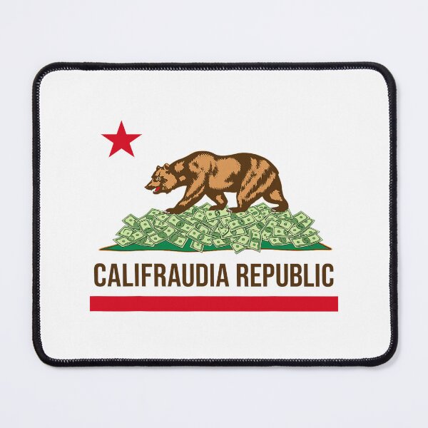 Item preview, Califraudia Republic Funny California Bear Parody designed and sold by nryum.