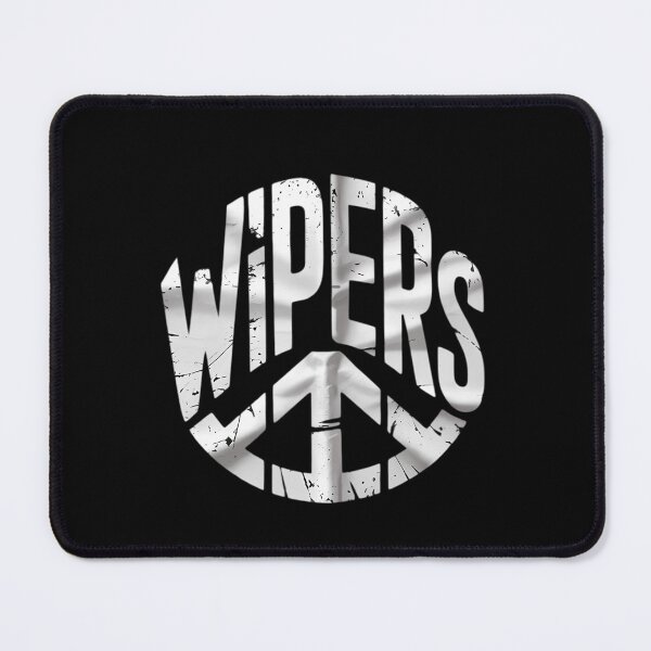 Item preview, Distressed White Peace Symbol Overlay With Bold Lettering designed and sold by zenbubble.