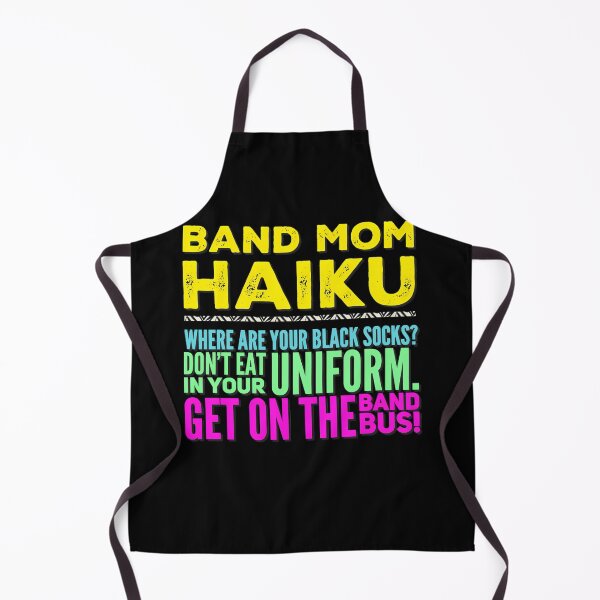 Item preview, Marching Band Mom Haiku Rules designed and sold by Interstellar Vibe.