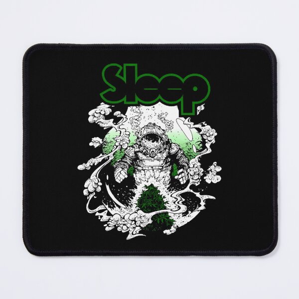 Item preview, Astronaut Figure Smoke Clouds Green Plant designed and sold by erijgaied.