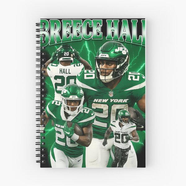 Artikelvorschau, Breece Hall, New York Jets entworfen und verkauft von 1SR-.