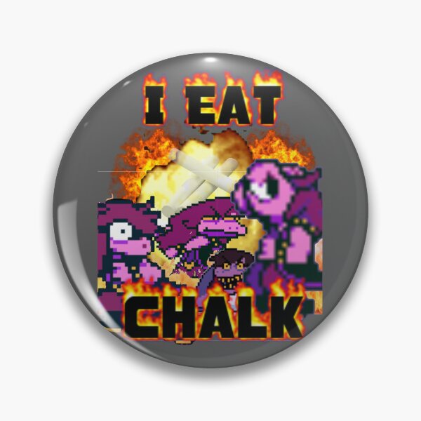 Item preview, I eat chalk Susie deltarune  designed and sold by staticshops.