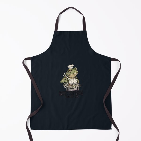 Item preview, Gourmet Depression Meals For One Funny Chef Frog Ramen Shirt  designed and sold by Elevated420.