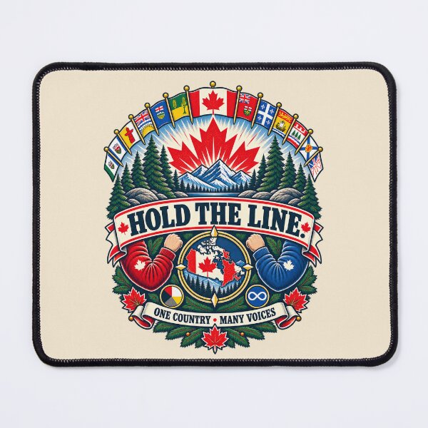 Item preview, Hold the Line Canadian Unity designed and sold by RootedBrussel.