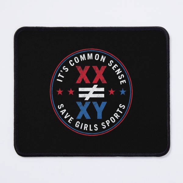 Item preview, XX Does Not Equal XY Save Girls Sports Common Sense Message designed and sold by nryum.