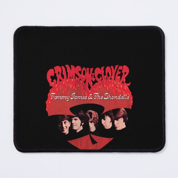Item preview, Crimson And Clover Psychedelic Band Members Inside Clover Leaf designed and sold by pixelvect.