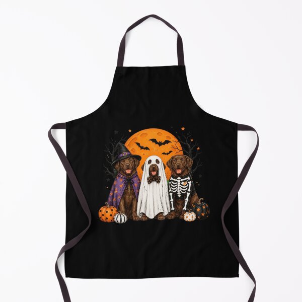Item preview, Funny Halloween Dog Costumes Chocolate Lab Mummy Ghost Skeleton designed and sold by leocreatives.