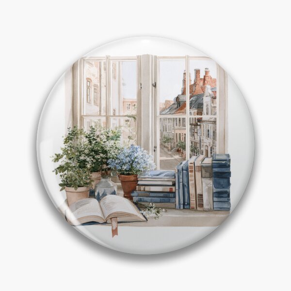 Item preview, Slow Morning in the Village designed and sold by bubblyrainbow.