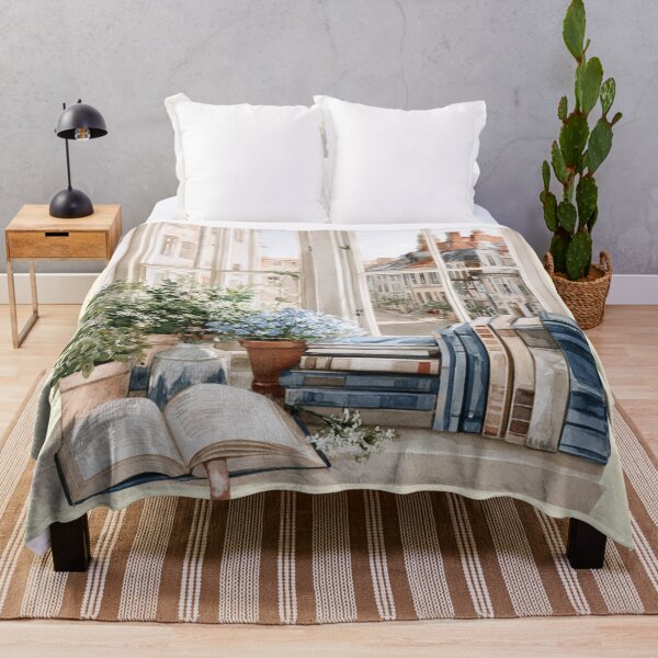 Item preview, Slow Morning in the Village designed and sold by bubblyrainbow.