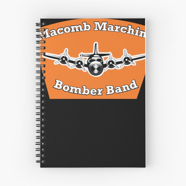 Item preview, Macomb Marching Bomber Band Airplane Aviation Insignia Badge designed and sold by pixelvect.