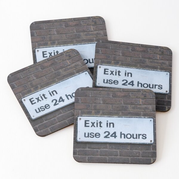 Item preview, Sign board on brickwall designed and sold by assaf.