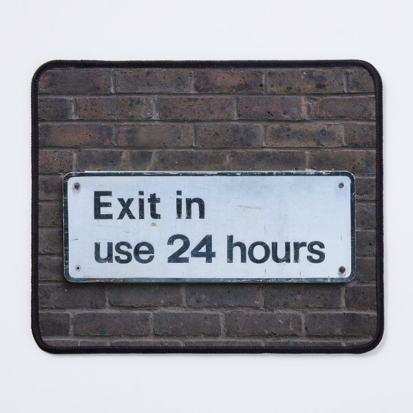 Item preview, Sign board on brickwall designed and sold by assaf.