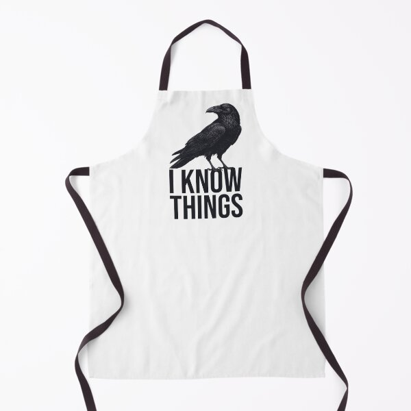Item preview, I Know Things – Mysterious Crow Funny Design designed and sold by xndrlab.