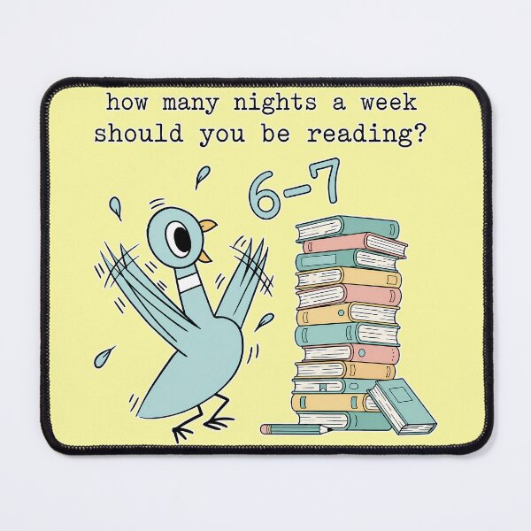 Item preview, How Many Nights A Week Should You Be Reading 6-7 designed and sold by Ribeiro-Art.