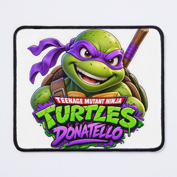 Item preview, Donatello Big Face 3D Classic Ninja Turtle Graphic designed and sold by MR4me.