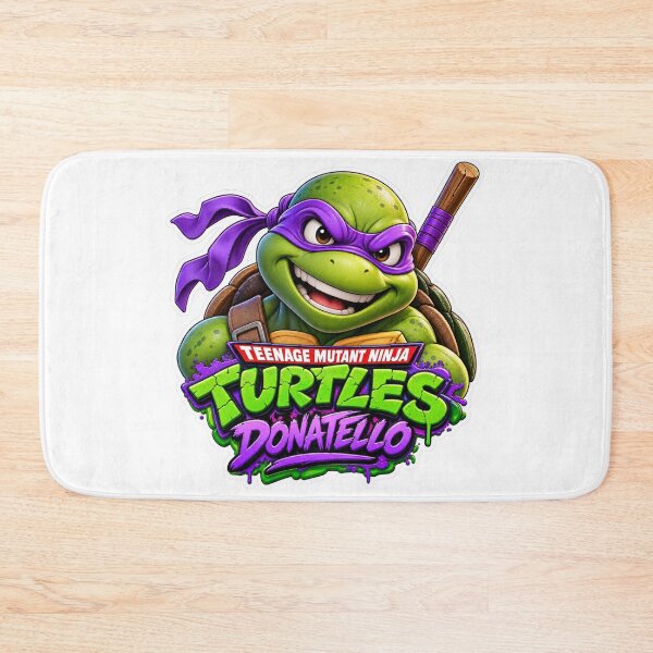 Item preview, Donatello Big Face 3D Classic Ninja Turtle Graphic designed and sold by MR4me.