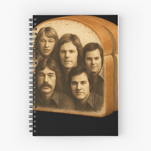 Item preview, Soft Rock Band Portraits Inside Sliced Loaf Of Bread Parody designed and sold by pixelvect.