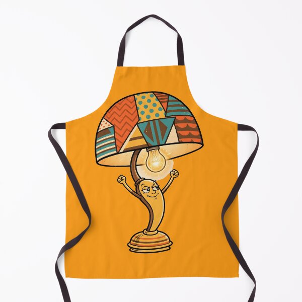 Item preview, Cheerful Patchwork Lamp Character Glowing designed and sold by PreeCha Art & Co..