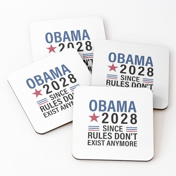 Item preview, Obama 2028 Since Rules Don't Exist Anymore designed and sold by OscarLucas.