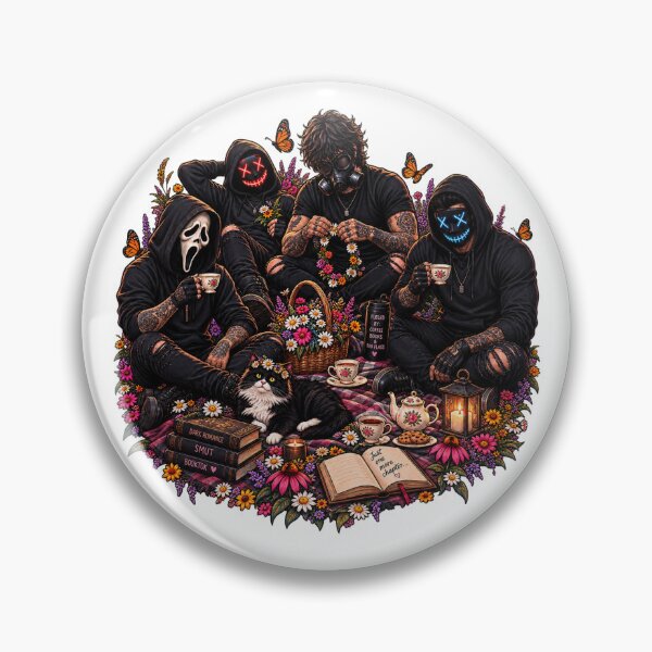 Item preview, Dark Romance BookTok Masked Men Bookish Coffee Reader Design designed and sold by RaeaSunShineDesigns.