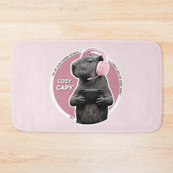 Item preview, Avid Gamer Meme Cozy Capy Funny Capybara Quote designed and sold by MDSykes.