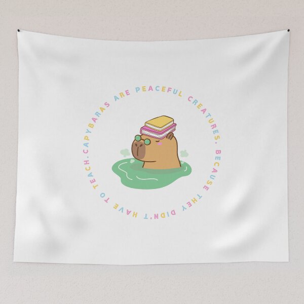 Item preview, Capybara Teacher designed and sold by SassamiArts.