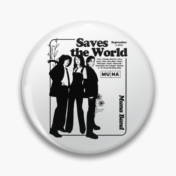 Item preview, Muna Band Save The World Album Pollstar Life's So Fun Tour designed and sold by Ailegraent95.
