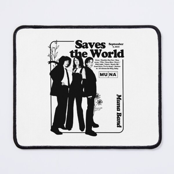 Item preview, Muna Band Save The World Album Pollstar Life's So Fun Tour designed and sold by Ailegraent95.
