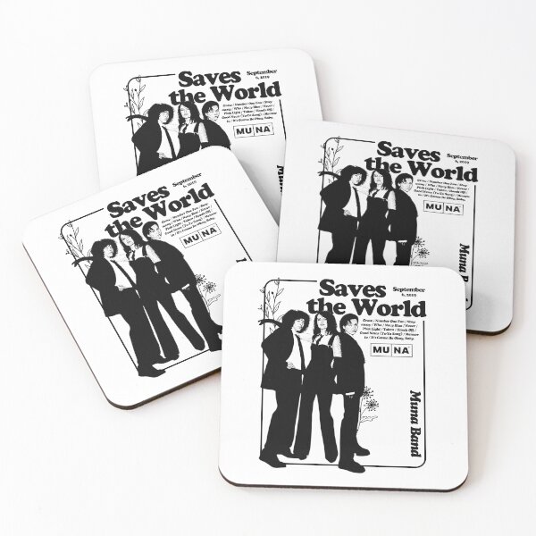 Item preview, Muna Band Save The World Album Pollstar Life's So Fun Tour designed and sold by Ailegraent95.