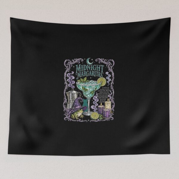 Item preview, Midnight Margaritas Halloween Practical Magic Witch Drinking designed and sold by MatherFisher.